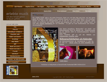 Tablet Screenshot of erlebtemusik.com